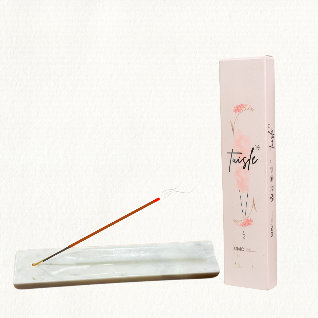 Marble Ashcatcher Incense Holder