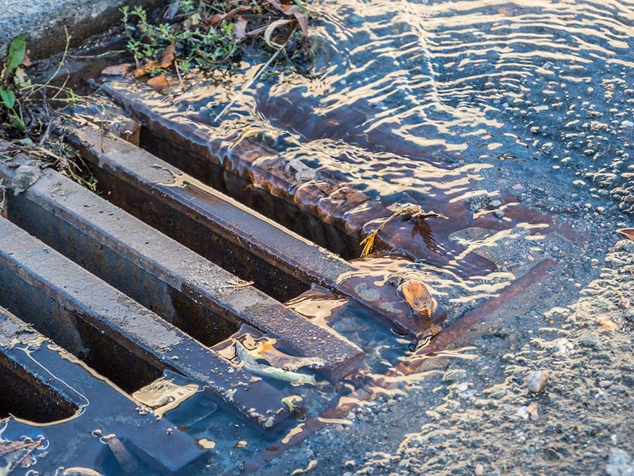 Leachate production at waste disposal sites